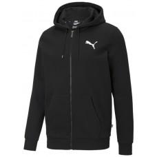 Мужская толстовка Puma ESS Small Logo Fz Hoodie Fl Puma Black/Cat M