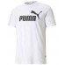 Мужская футболка Puma ESS Logo Tee Puma White L (58666602)