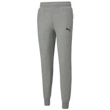 Pantaloni spotivi pentru bărbați Puma ESS Logo Pants Fl Cl Medium Gray Heather/Cat XS