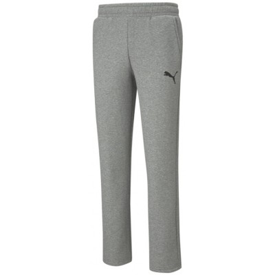 Pantaloni spotivi pentru bărbați Puma ESS Logo Pants Fl Op Medium Gray Heather/Cat S