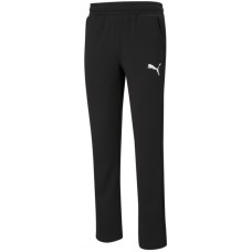 Pantaloni spotivi pentru bărbați Puma ESS Logo Pants Fl Op Puma Black/Cat M (58671851)