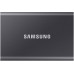 Внешний SSD Samsung T7 2Tb Gray (MU-PC2T0T/WW)