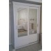 Dulap cu uşi glisante Alfa Mobila Romance (2200x600x1600) White Wood