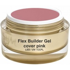 Моделирующий гель для ногтей SvitolArt Flex Builder Gel Cover Pink 15ml