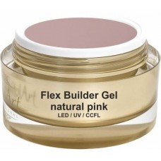 Моделирующий гель для ногтей SvitolArt Flex Builder Gel Natural Pink 15ml