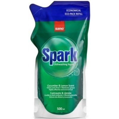 Detergent de vase Sano Spark Cucumber-Lime 500ml (280808)