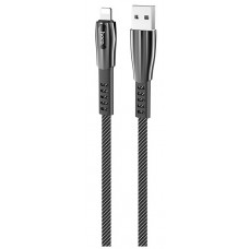 Cablu USB Hoco U70 Splendor Lightning Dark Gray