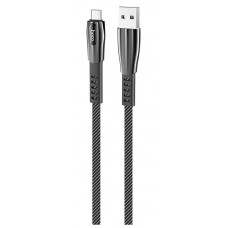 Cablu USB Hoco U70 Splendor Micro Dark Gray