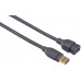 Кабель Hama USB 3.0 Extension Cable Grey 0.75m (125245)