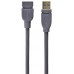 Кабель Hama USB 3.0 Extension Cable Grey 0.75m (125245)