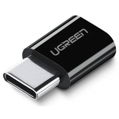 Переходник Ugreen USB-C to Micro USB Adapter Black (30391)