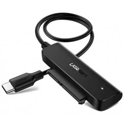 Переходник Ugreen USB-C to 2.5-Inch SATA Converter 50cm Black (70610)