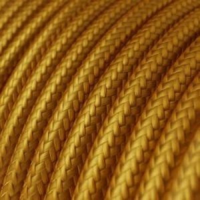 Электрический кабель Vintage Switch Textil Retro Vintage 2x0.75mm Gold (4279) 3m