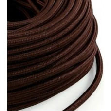 Cablu electric Vintage Switch Textil Retro Vintage 2x0.75mm Dark Brown (4288) 3m