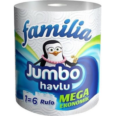 Бумажные полотенца Familia Jumbo 1pcs