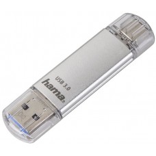 USB Flash Drive Hama C-Laeta 32Gb Silver (124162)