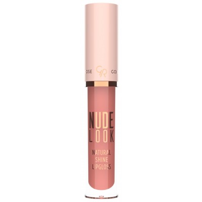 Luciu de buze Golden Rose Nude Look Natural Shine Lipgloss 03