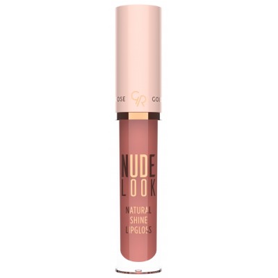 Luciu de buze Golden Rose Nude Look Natural Shine Lipgloss 04