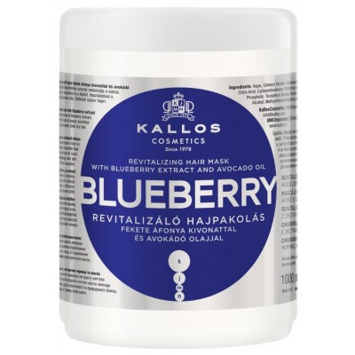 Mască pentru păr Kallos Blueberry 1L