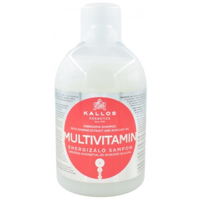 Шампунь для волос Kallos Multivitamin Shampoo 1L