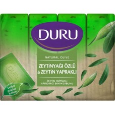 Мыло Duru Natural Olive Oil & Oliva Leaves 4x150g