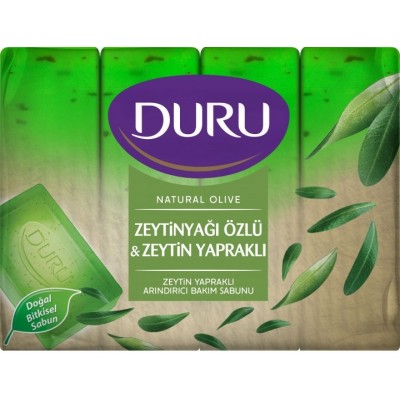 Săpun Duru Natural Olive Oil & Oliva Leaves 4x150g