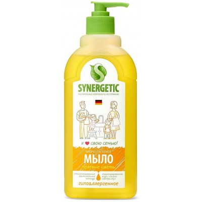 Sapun lichid pentru mîini Synergetic Flori sălbatice 500 ml