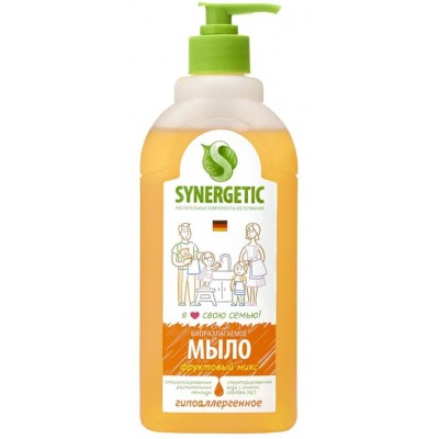 Sapun lichid pentru mîini Synergetic Mix de Fructe 500 ml