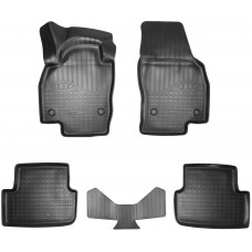 Автоковрики Norplast Unidec Volkswagen Polo VI HB AW 3D 2017 (NPA11-C95-423)