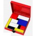 Brain Puzzle Eureka Ah!Ha Mondrian Blocks -Red Edition (473553)