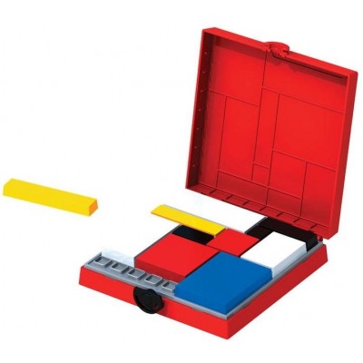 Brain Puzzle Eureka Ah!Ha Mondrian Blocks -Red Edition (473553)