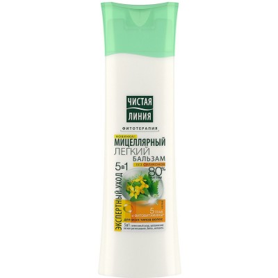 Balsam de păr Чистая Линия Puterea a 5 Ierburi 380ml