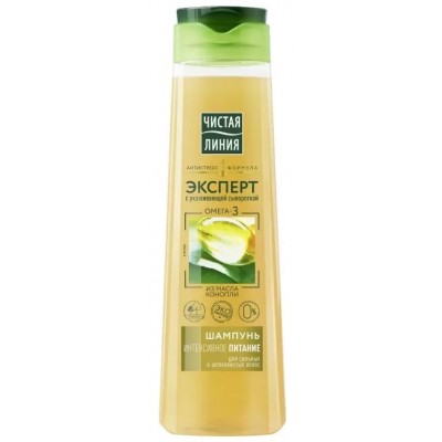 Șampon pentru păr Чистая Линия Nutriție Intensivă 400ml