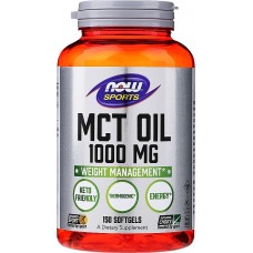 Витамины NOW MCT Oil 1000mg 150cap