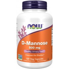 Витамины NOW D-Mannose 500mg 120cap