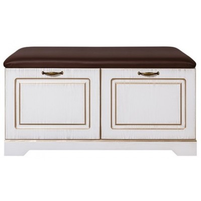 Rafturi pentru pantofi Alfa Mobila Tiffani 500x490x1000 White/Brown