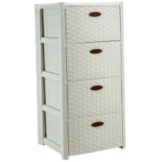 Комод M Plastika Style Rattan Ivory М2736