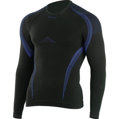 Мужская термокофта Lasting Stem 9050 XXL-XXXL Black/Blue