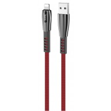 Cablu USB Hoco U70 Splendor Lightning Red