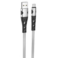 USB Кабель Hoco U105 Treasure Micro Silver