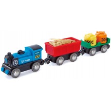 Машина Hape Battery Powered Rolling-Stock Set (E3720)