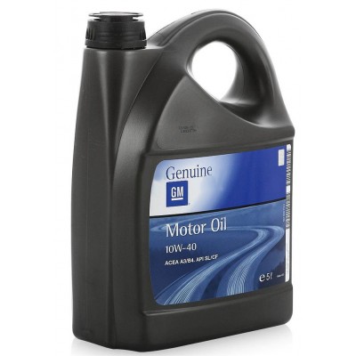 Моторное масло GM Motor Oil 10W-40 5L