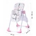 Стульчик для кормления BabyTiger Benji Pink