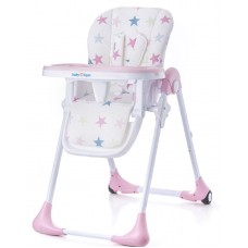Стульчик для кормления BabyTiger Benji Pink