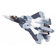 Set de construcție Sluban Model Bricks Su-57 Fighter 2in1 (B0986)