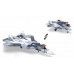 Set de construcție Sluban Model Bricks Su-57 Fighter 2in1 (B0986)