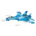 Set de construcție Sluban Model Bricks Su-27 Fighter 2in1 (B0985)