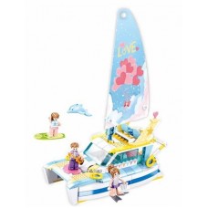 Set de construcție Sluban Girls Dream Yacht (B0867)