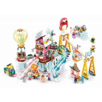 Set de construcție Sluban Girls Dream Skiing Holiday (B0962)