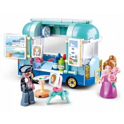 Set de construcție Sluban Girls Dream Drawing (B0865)